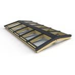 Zelfbouw lichtstraat 10 vak zadeldak 3750x1920mm-Gelaagd dub, Ophalen of Verzenden, Nieuw