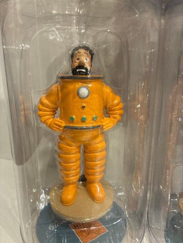 Tintin - 5 Statuette Moulinsart série Lune - Moulinsart -, Nieuw