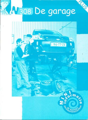 De Ruiters Mini Informatie Plus N308 De garage, Verzenden, Nieuw