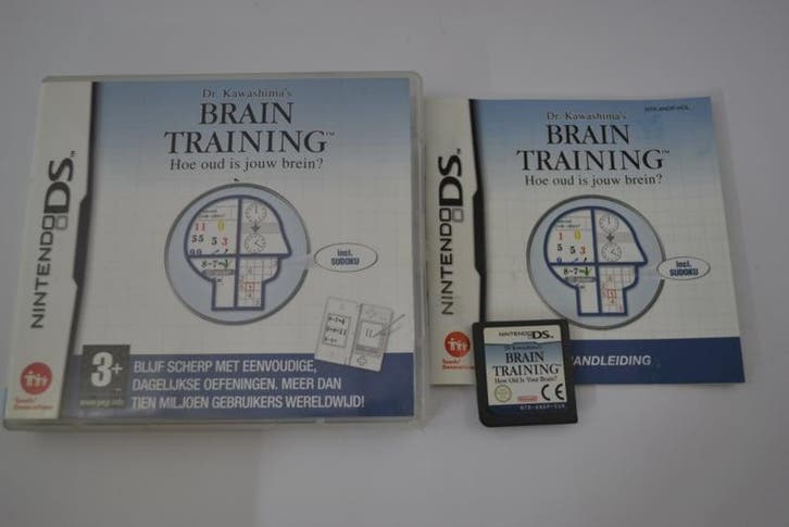 Brain Training (DS HOL), Spelcomputers en Games, Games | Nintendo 2DS en 3DS, 1 speler, Zo goed als nieuw, Verzenden