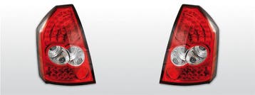 Carnamics Achterlichten | Chrysler 300C 04-11 4-d |  rood /, Auto-onderdelen, Verlichting, Verzenden, Nieuw