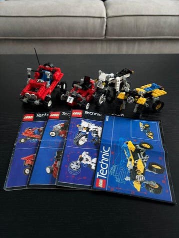 Lego Set - Technic - Vintage. Sets: 8820; 8815; 8810; 8826, Nieuw