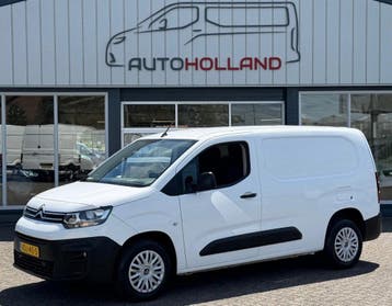 Citroën Berlingo 1.5 BLEUHDI 75KW 102PK EURO 6 AIRCO/ NAVIGA, Gebruikt, Euro 6, Citroën, Wit