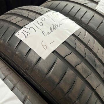 2 x Falken 215-60-16 Zomerbanden 6mm, 16 inch, Ophalen of Verzenden, Band(en), Personenwagen