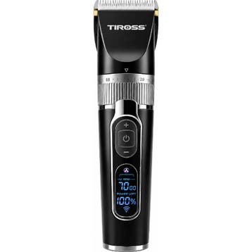 TIROSS Tondeuse met keramisch mes, turbo en 180 min gebru..., Ophalen of Verzenden, Nieuw