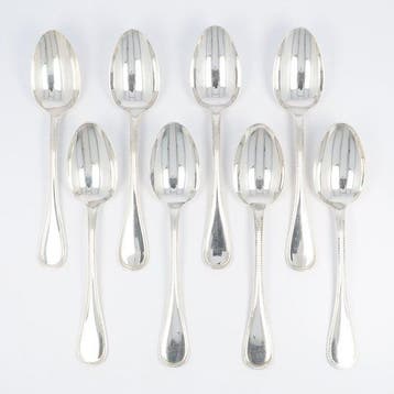 NO RESERVE - Christofle - Model: Perles - Dinerlepels -