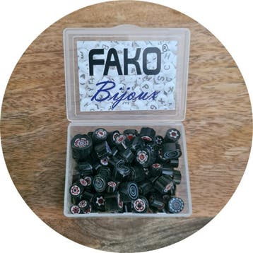 Fako Bijoux - Millefiori Glas - Sieraden Maken - 7-12mm - 50, Verzenden, Nieuw