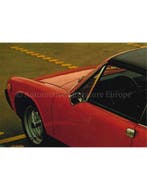 1975 PORSCHE 914 BROCHURE ENGELS (USA), Boeken, Auto's | Folders en Tijdschriften, Nieuw, Porsche, Author