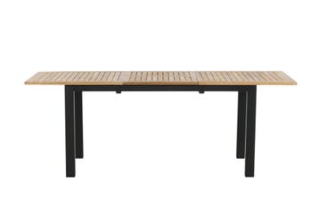 Uitschuifbare Tuintafel Ruben 150-210cm  Teak Zwart The, Verzenden, Nieuw