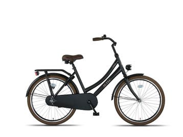 Altec Roma Meisjesfiets 24 inch - Mat Zwart, Verzenden, Nieuw, 20 inch of meer, Overige merken