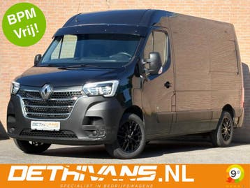 Renault Master 2.3dCi 130PK L2H2 / Camera / Navigatie / Euro, Stof, Gebruikt, Zwart, Renault
