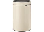 Brabantia Touch Bin - Prullenbak - 40 l - Soft Beige, Verzenden, Zo goed als nieuw