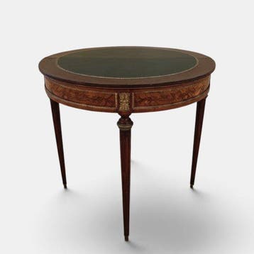 Franse Lodewijk XVI-stijl inklapbare speeltafel /