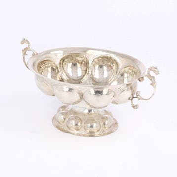 P. Heerens & Zoon - Brandewijnkom - .835 zilver
