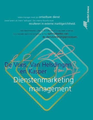 Dienstenmarketing management - de Vries, Boeken, Verzenden, Gelezen