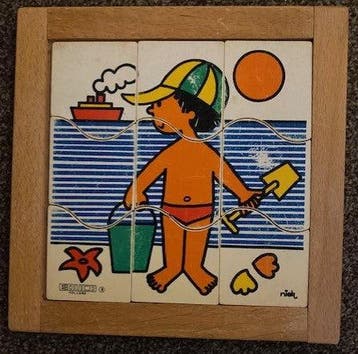 Educo Puzzel Jongen bij de zee (9 stukjes), Verzenden, Nieuw