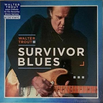 WALTER TROUT - SURVIVOR BLUES (2LP/BLUE), Verzenden, Nieuw in verpakking