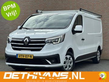 Renault Trafic 2.0dCi 130PK Lang / Navigatie / Imperiaal / E, Regensensor, Stof, Gebruikt, Renault