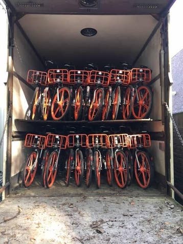 Mobike / Mo-bike fiets - Per stuk, Fietsen en Brommers, Fietsen | Dames | Damesfietsen, Ophalen of Verzenden, Gebruikt