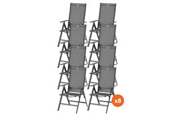 Set van 8 - Hartman Aruba verstelbare stoel, Verzenden, Nieuw, Overige materialen