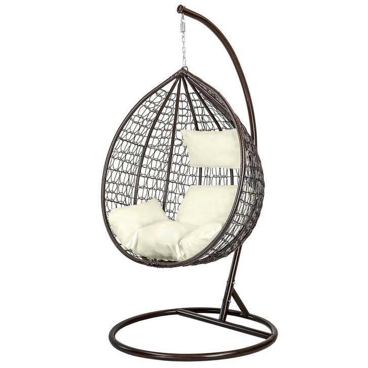 Hangmat Stoel Terras | 125kg | A-kwaliteit, Tuin en Terras, Hangmatten, Met standaard, Binnen, Nieuw, Eenpersoons, Ophalen of Verzenden