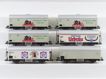 Roco H0 - 46451/47301 - Modeltrein (6) - 6x 2-assige, Nieuw
