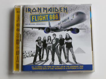 Iron Maiden - Flight 666 / The original Soundtrack (2 CD), Cd's en Dvd's, Cd's | Hardrock en Metal, Ophalen of Verzenden, Zo goed als nieuw