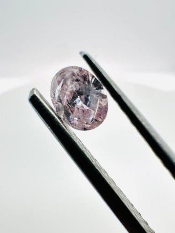 1 pcs Diamant (Natuurlijk gekleurd) - 0.26 ct - Ovaal -, Sieraden, Tassen en Uiterlijk, Edelstenen, Nieuw
