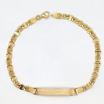 Armband - 18 karaat Geel goud, Witgoud, Nieuw