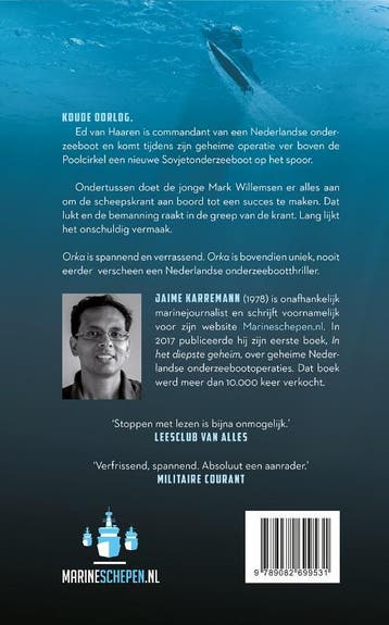 Orka - Jaime Karremann 9789082699531, Verzenden, Gelezen, Jaime Karremann