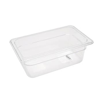 Gastronorm Bak - 1/4 GN - 10 cm Diep - Polycarbonaat, Verzenden, Nieuw in verpakking, Transport en Opslag