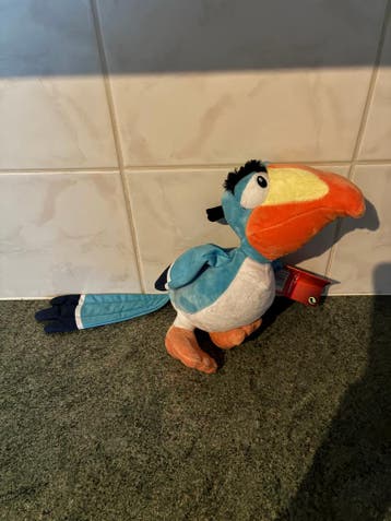 Disney Lion King Knuffel Zazu, 25cm, Ophalen of Verzenden, Nieuw