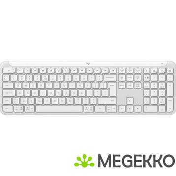 Logitech K950 Signature Slim toetsenbord Draadloos Wit, Verzenden, Nieuw, Logitech