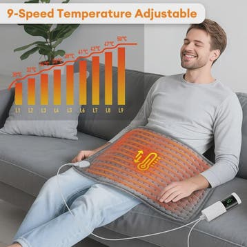 Elektrische Verwarmingsdeken 30x60cm - Verstelbare Warmte &, Verzenden, Nieuw