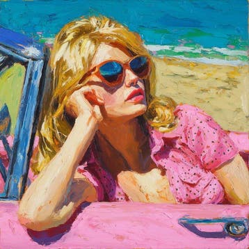 Le Yack - Brigitte Bardot – soleil rose et pensées salées –