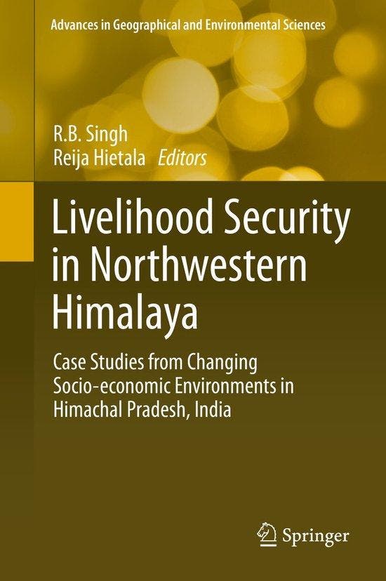 Livelihood Security in Northwestern Himalaya - R.B. Singh, Boeken, Taal | Engels, Zo goed als nieuw, Verzenden