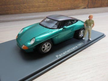 Neo Scale Models 1:43 - Model sportwagen (2) - Porsche 911, Nieuw