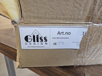 Gliss Design set fronten hoogglans wit project 100 cm, Ophalen of Verzenden, Nieuw, Overige typen