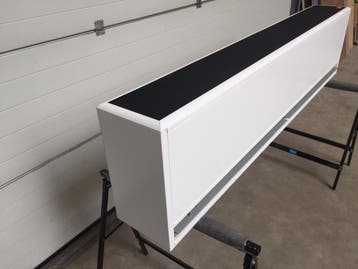 Gelu luchtgordijn (2323), Ophalen of Verzenden, Gebruikt, 800 watt of meer, Overige typen