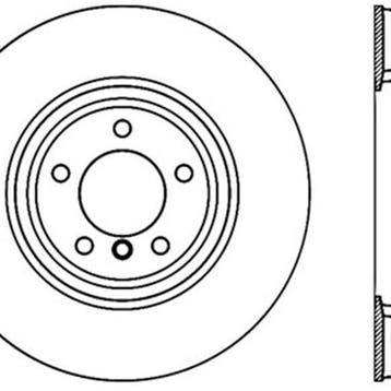 StopTech 07-09 BMW 335 (E90/E92/E93) Slotted & Drilled Left, Ophalen of Verzenden, Nieuw
