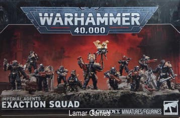Imperial Agents Exaction Squad (Warhammer 40K nieuw), Ophalen of Verzenden, Nieuw