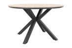 Garden Impressions Edison tuintafel - 122 cm. rond, Verzenden, Nieuw, Rond, Overige materialen