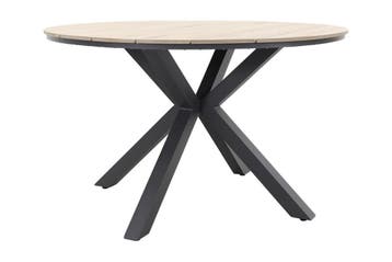 Garden Impressions Edison tuintafel - 122 cm. rond, Verzenden, Nieuw, Rond, Overige materialen