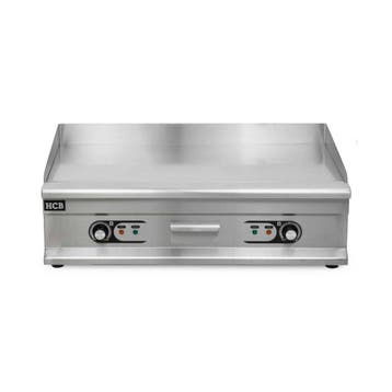 HCB Bakplaat - glad - 75 cm - 400V - RVS, Verzenden, Nieuw in verpakking, Fornuis, Frituur en Grillen
