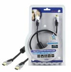HDMI kabel Hoge kwaliteit High Speed met ethernet 0,75 m, Audio, Tv en Foto, Audiokabels en Televisiekabels, Ophalen of Verzenden