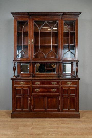 Boekenkast - Mahonie