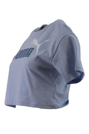 Puma T-shirt Meisjes in maat 152 Blauw, Verzenden, Zo goed als nieuw, Puma, Jongen of Meisje