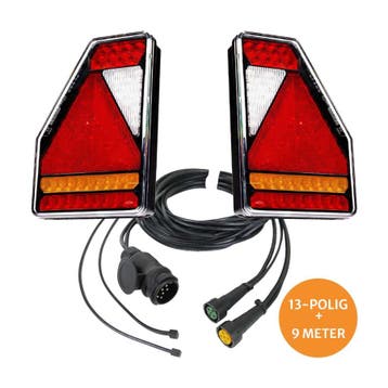 LED Verlichtingsset Aanhanger Fristom FT-277, 9m | 13-polige, Auto-onderdelen, Verlichting, Ophalen of Verzenden, Nieuw