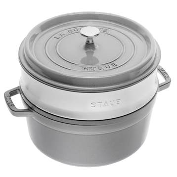 GGM Gastro | STAUB | LA COCOTTE - Kookpot met stoominzet - Ø, Verzenden, Nieuw