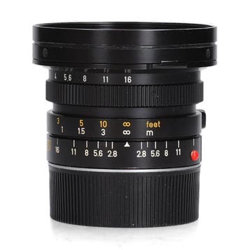 Leica 21mm f/2.8 Elmarit-M (11134) - Groothoeklens, Ophalen of Verzenden, Zo goed als nieuw